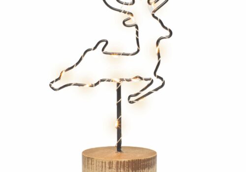Christmas Tree Or Reindeer Wire Light (2 Assorted Designs)
