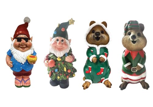 22cm Christmas Gnomes & Quokkas (4 Assorted Designs)